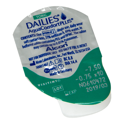 Dailies Aqua Comfort Plus Toric