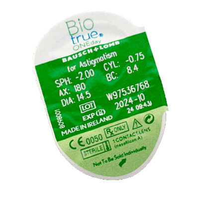 Bio True One Day For Astigmatism